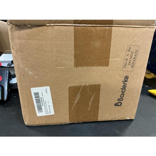 Baderke 4 Pack 1/6 Size Hotel Steam Table Pans with Lids, 6 Inch Deep 0.7 mm Thick 304 Stainless Steel Hotel Pans for Food Warmer, Cooking, Catering, Buffet and Commercial Kitchen Use