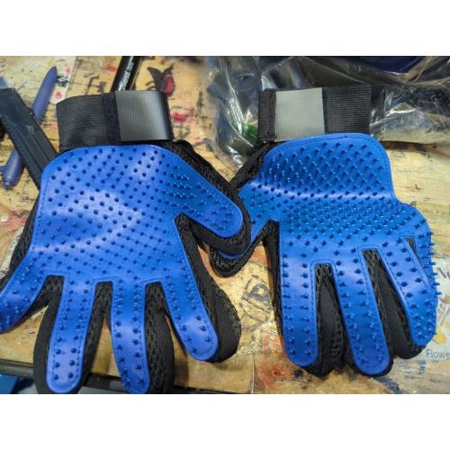 Cat & Dog Grooming Gloves for Shedding – Efficient Pet Grooming Gloves 2-in-1 Deshedding Brush & Massage Mitt | Perfect for Long and Short Hair (1 Pair)