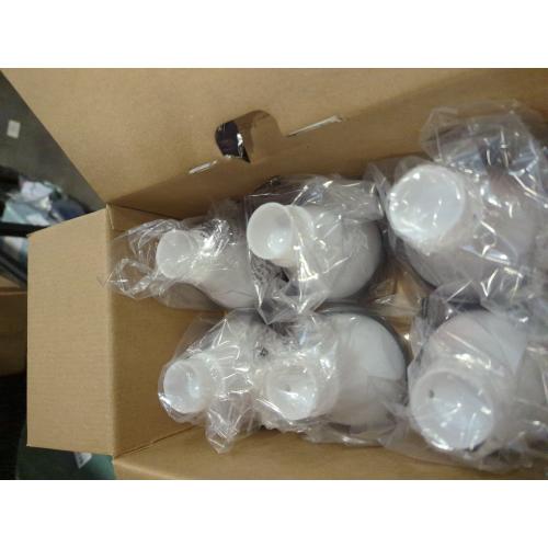 6pk Round Solar LED Outdoor Path Lights Matte Black - Room Essentials™