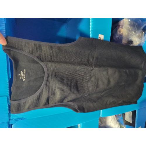 Size S Casey Kevin 3 Pack 2Black and 1White Men's Gynecomastia Compression Shirt Slimming Shapewear Tummy for Men Sleeveless Workout Tank Top