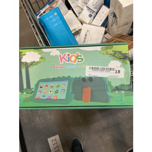 ATOZEE Kids Tablet, Toddler Tablet, 7 Tableta for Boys Girls, 32GB Android 12 Tablet, 4GB RAM WiFi Dual Camera IPS Safety Eye Protection Screen, Parental Control APP, Latest Model Kid Tablets