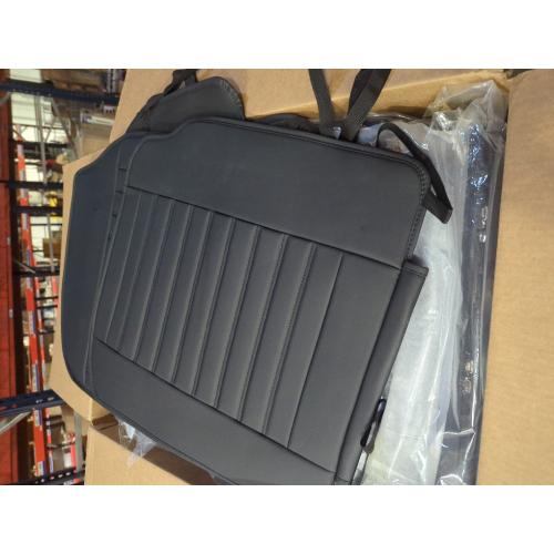 Seat Covers Custom Fit for Toyota 4Runner 2007-2024: 7 Seats Full Set Seat Cushion Protectors Waterproof Leather Comfortable Breathable Compatible Airbag (Black, 3 Rows 7 Seats)