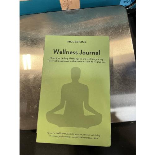 Moleskine Passion Journal, Wellness, Hard Cover, Large (5 x 8.25) Willow Green, 400 Pages