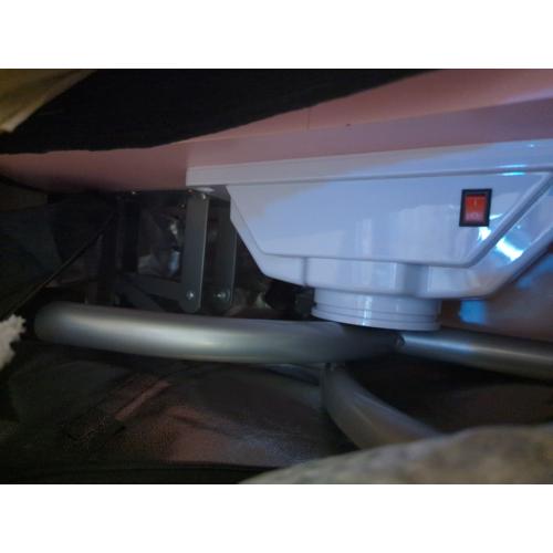 Manicure Table with Nail Dust Collector, Portable Nail Table Rolling Nail Desk Nail Tech Travel Nail Station Foldable Professional Nail Salon Table with Cacuum,Arm Rest,Lockable Wheel,Bag,Pink