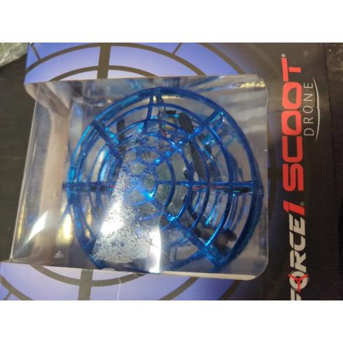 Blue Force1 Scoot Hand Operated Drone for Kids or Adults - Blue - Blue - 0.20 oz