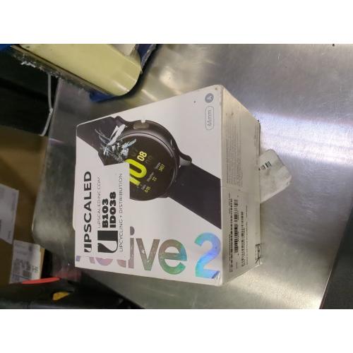 Samsung Galaxy Active 2 44mm Mens Multi-Function Black Smart Watch Sm-R820nzkaxar