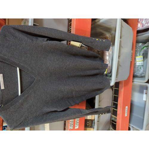 Nautica Women's Effortless J-Class Long Sleeve 100% Cotton V-Neck Sweater size. S