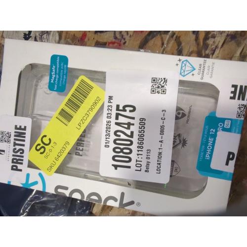 Speck Apple iPhone 12/iPhone 12 Pro Presidio Perfect Clear Case - Clear