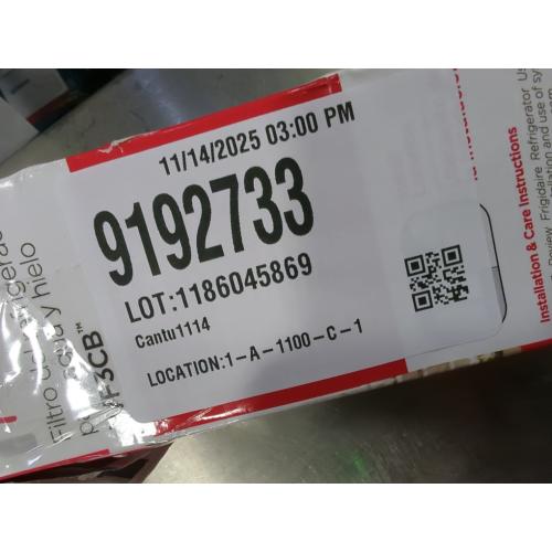 Frigidaire WF3CB Puresource3 Refrigerator Water Filter, White, 1 Count (Pack of 1)