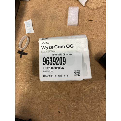 Wyze Cam OG Plug-in Indoor and Outdoor Smart-Enabled Security Camera