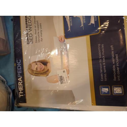 Therapedic Comfort Supreme Wedge Support Pillow