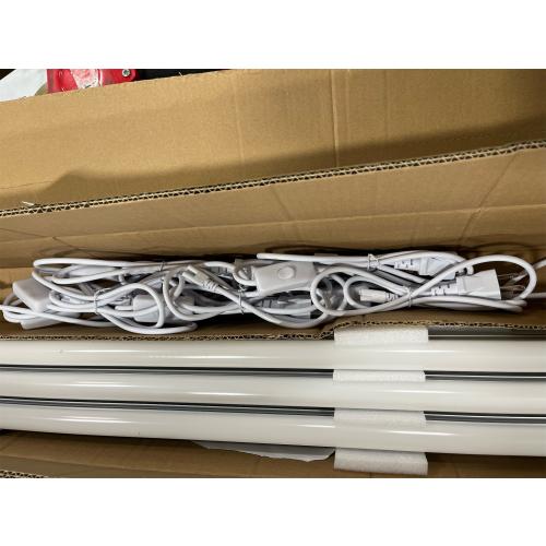 6 Pack 4FT Led Shop Lights,30W 3900LM 3000-6500K Tunable,T8 Tube Light with 6CCT,Milky Cover Linkable Fixture Lights for Workshop,Warehouse,Garage,Shop,Barn