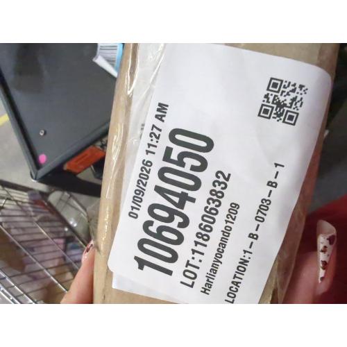 White Cordless Room Darkening Vinyl Mini Blind with 1 in. Slats 46 in. W x 60 in. L