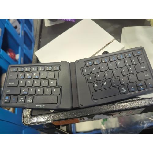 Targus Ergonomic Foldable Antimicrobial Tablet Keyboard - Black