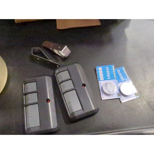 2 Replacement Garage Door Opener Remote,Compatible with Liftmaster Chamberlain Sears Craftsman Garage Door Opener Remote,Extra Battery,1993 to Present