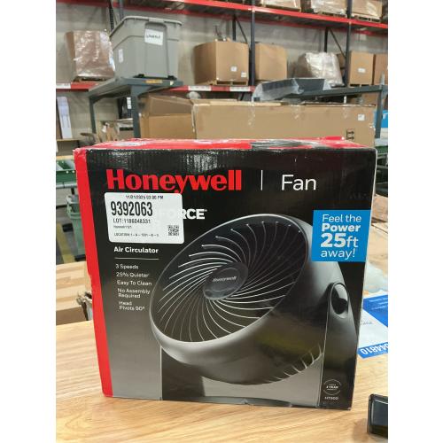 Honeywell TurboForce 11.3 in. H 3 speed Air Circulator Fan