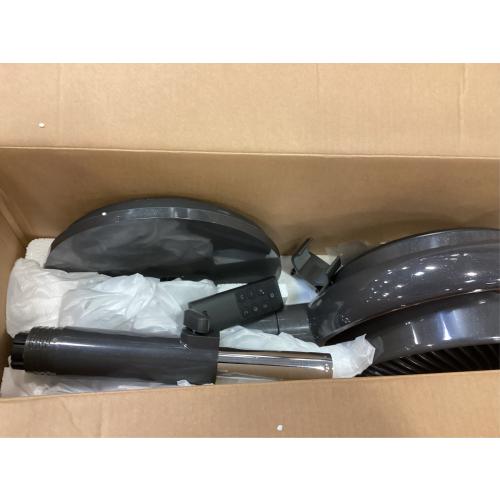 Dreo Pedestal Oscillating Fan Black and Carmel