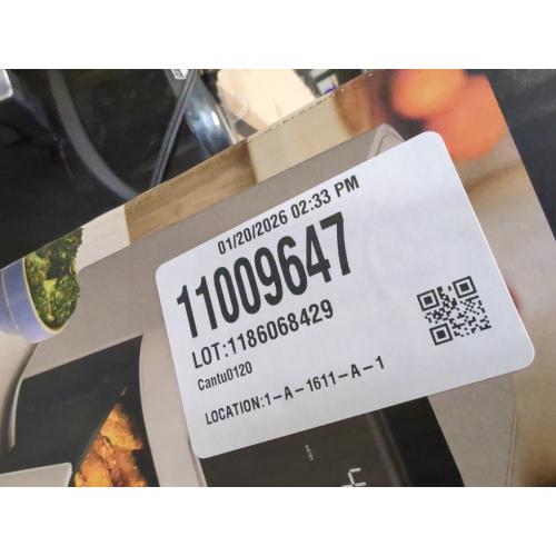 Bella PRO Touchscreen Air Fryer, 4-Quart, Slim Design, Oatmilk