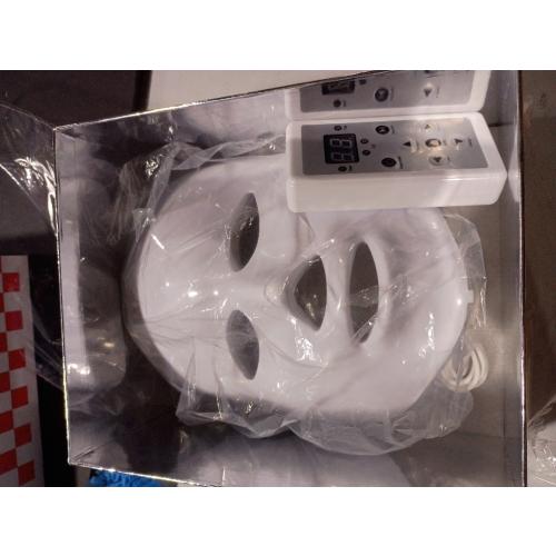 Light Beauty Mask - Led Face Mask Light Therapy - Red Light Therapy Mask for Face - LED Facial Skin Care Mask