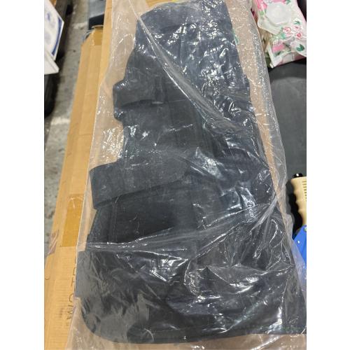 3-Panel Knee Immobilizer Full Leg Support Brace, Aluminum alloy Straight Knee Splint - for Knee Pre-and Postoperative & Injury or Surgery Recovery (Update Size M)