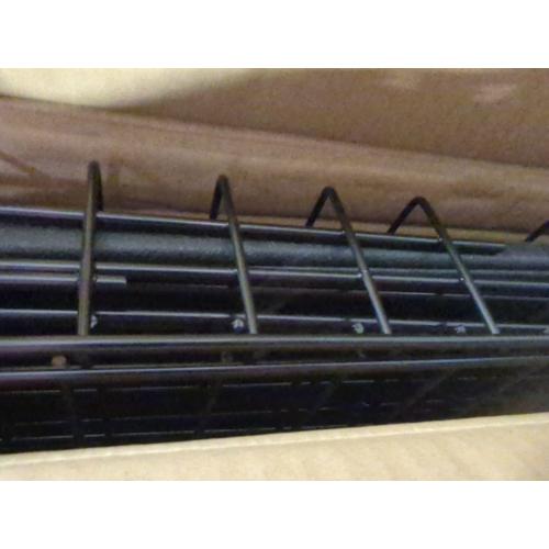 Yaheetech 42 inch Double Door Dog Crate w/Divider for Puppy to Adult XL Collapsible Metal Crate with Removable Tray Wire Dog Kennel for Large Dogs Portable Travel Cage, Black