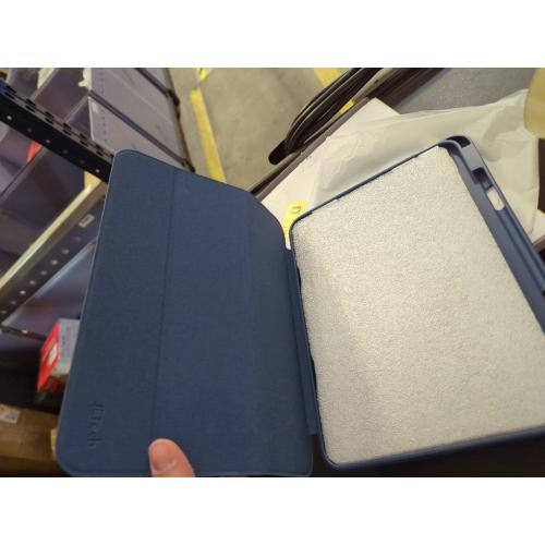 ZryXal iPad 10 Case/iPad 10th Generation Case [11-Inch 2025/10.9 Inch 2022] with Pencil Holder, Smart Cover with Soft TPU Back [Support Auto Wake/Sleep] (Navy Blue)