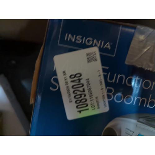 Insignia AM/FM Radio Portable CD Boombox with Bluetooth