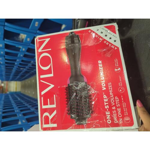 REVLON One-Step Volumizer Hair Dryer and Styler | Less Frizz, More Shine, and Less Heat Damage for Fast and Easy Salon-Style Blowouts, for All Hair Types and Lengths (Black)