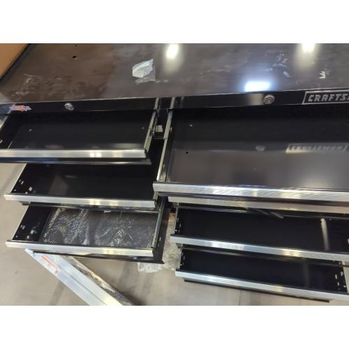 CRAFTSMAN 2000 Series 52-in W x 38.05-in H 10 -Drawer Steel Rolling Tool Cabinet ( Black )