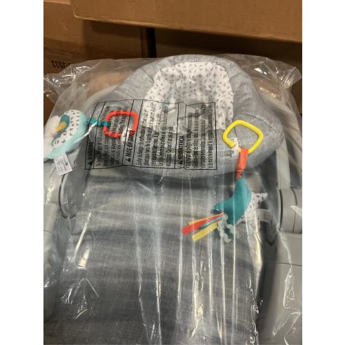 Ingenuity Learn-to-Sit 2-Position Booster Seat - Heather Gray