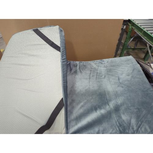 Memory Foam Camping Mattress Pad,Portable Sleeping Pad for Adult,Waterproof Cot Mattress,Roll Up Floor Mattress,Foldable Backpacking Travel Bed for Hiking,Guest Bed