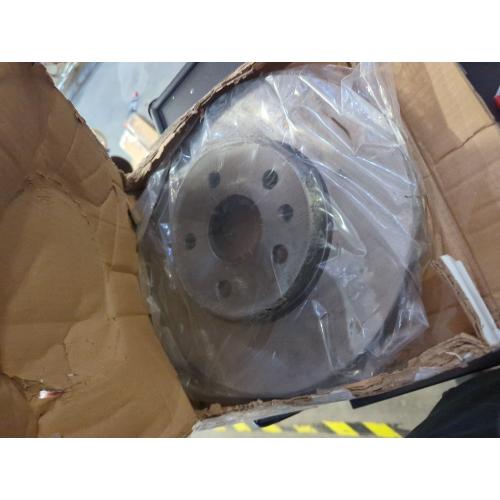 ACDelco Silver 18A2556A (19298577) Non-Coated Front Disc Brake Rotor