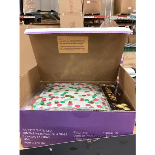 Rainbow Painting Set for Kids 9 Pcs - Bulk Stockings & Birthday Goodie Bag Stuffer - Kids Party Favors Toy Return Gifts - Pinata Stuffers - Classroom Treasure Box Carnival Prizes