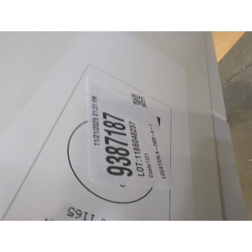 dmg style selections potter 60in true white double sink bathroom vanity with white cultured marble top