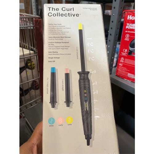 Conair Curl Collective 3 In 1 Ceramic Wand Curling Iron