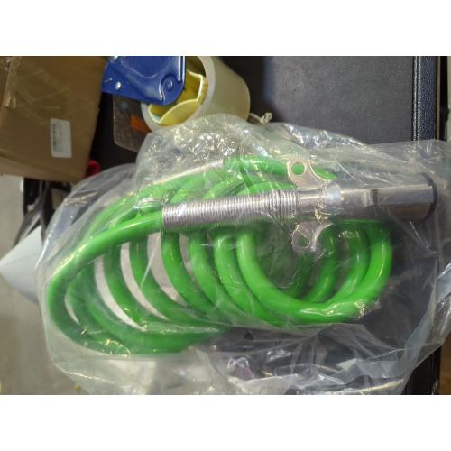 CheeMuii 7 Way Coiled Trailer Cord 15FT Long Tail ABS Electrical Power Wire Air Brake Coiled Electric Cable for Semi Trucks Trailers Tractors