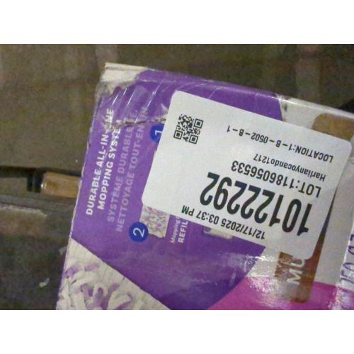 Power Mop Tile, Laminate and Wood Floor Starter Kit (1-Power Mop, 2-Pads, Cleaning Solution and Batteries)