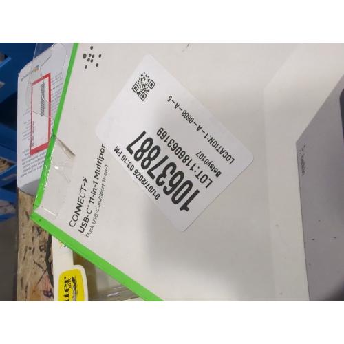 Belkin USB C Hub, 11-in-1 Multi-Port Laptop Dock with 4K HDMI, DP, VGA, USB C Docking Station with 100W Power Delivery, USB A, Gigabit Ethernet, SD, MicroSD, 3.5mm Port For MacBook Pro, Air and More