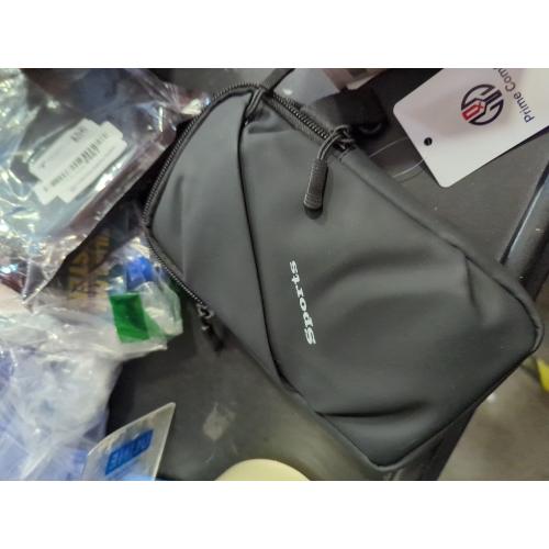 Phone Holder Arm Band, Small Crossbody Shoulder Holsters Bag with Arm Bands, Fits iPhone and Android, Use for Running, Walking, Hiking & Biking (6.7 Inches, Black)