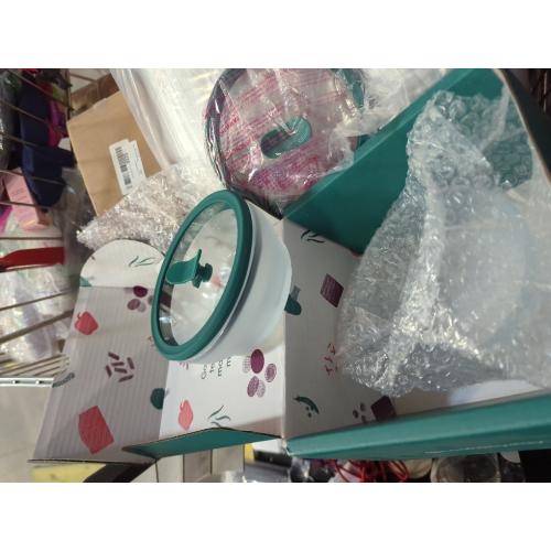 Anyday 2-Pack (2-Cup) Glass Food Storage Set with Glass Lids | Plastic-Free Frosted Meal Prep Bowls | Stackable Airtight Storage Container Set with Vented Silicone Lid for Microwave-Safe Reheating