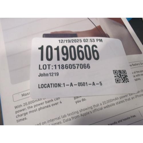 Anker 20000mAh 15W Power Bank - Black