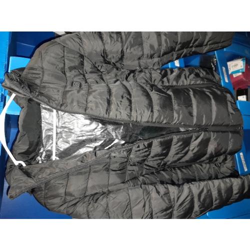 Vestego Heated Jackets for Women, Heated Jacket with 12V 20000mAh Battery Pack, 6 Heating Zones, Black Xl