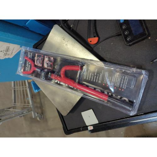 Winner International 00018 Extreme Truck Club Steering Wheel Lock, Red