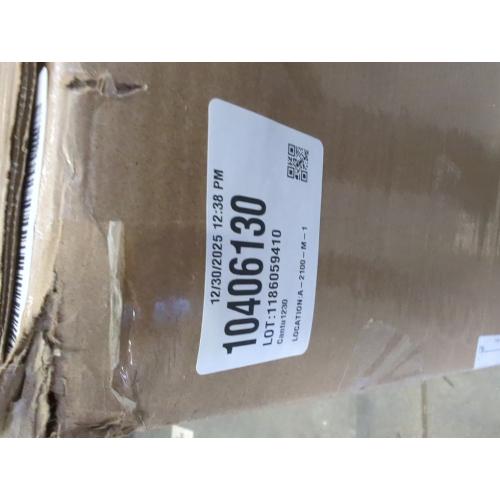 LOAAO 30X36 Inch Brushed Nickel Bathroom Mirror, Rounded Rectangle Silver Metal Frame Nickel, Anti-Rust, Shatter Proof, Hangs Horizontally or Vertically, S9076