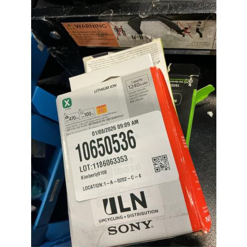 Sony - NP-BX1 Rechargeable Lithium-Ion Battery