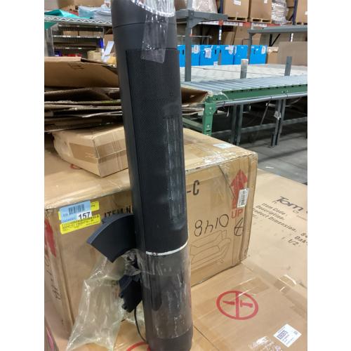 Space Heaters for Large Room, 38IN Electric Heater with Thermostat, 1500W Portable Space Heater with 80°Oscillation, 24H Timer Bedroom Heater, Remote Control, Tip-over & Overheat Protection Indoor Use