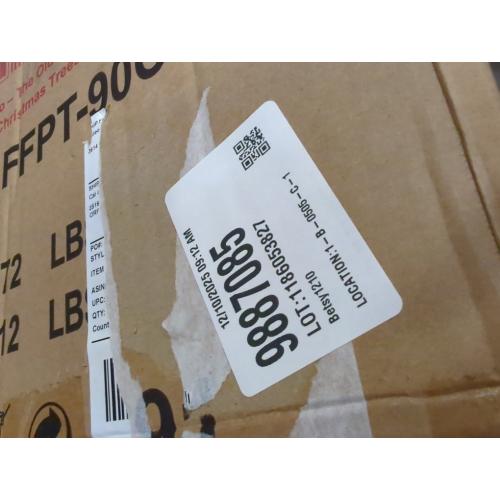 9 ft. Pre-Lit Incandescent Fraser Fir Pencil Artificial Christmas Tree with 550 UL Clear Lights