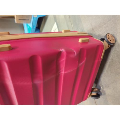 Luggage Sets 3 Piece,Suitcases with Wheels,Carry On Luggage Set,ABS Hard Case Luggage with TSA Lock Spinner Wheels(3 Piece Sets,Red(20/DB/TB))