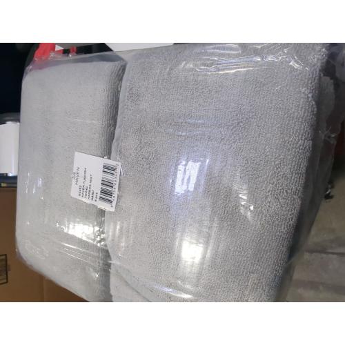 Set of 6 Color Grey Haven Turkish towel harbor mist hand