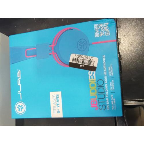 JLab JBuddies Studio On-Ear Kids Wired Headphones - Multi